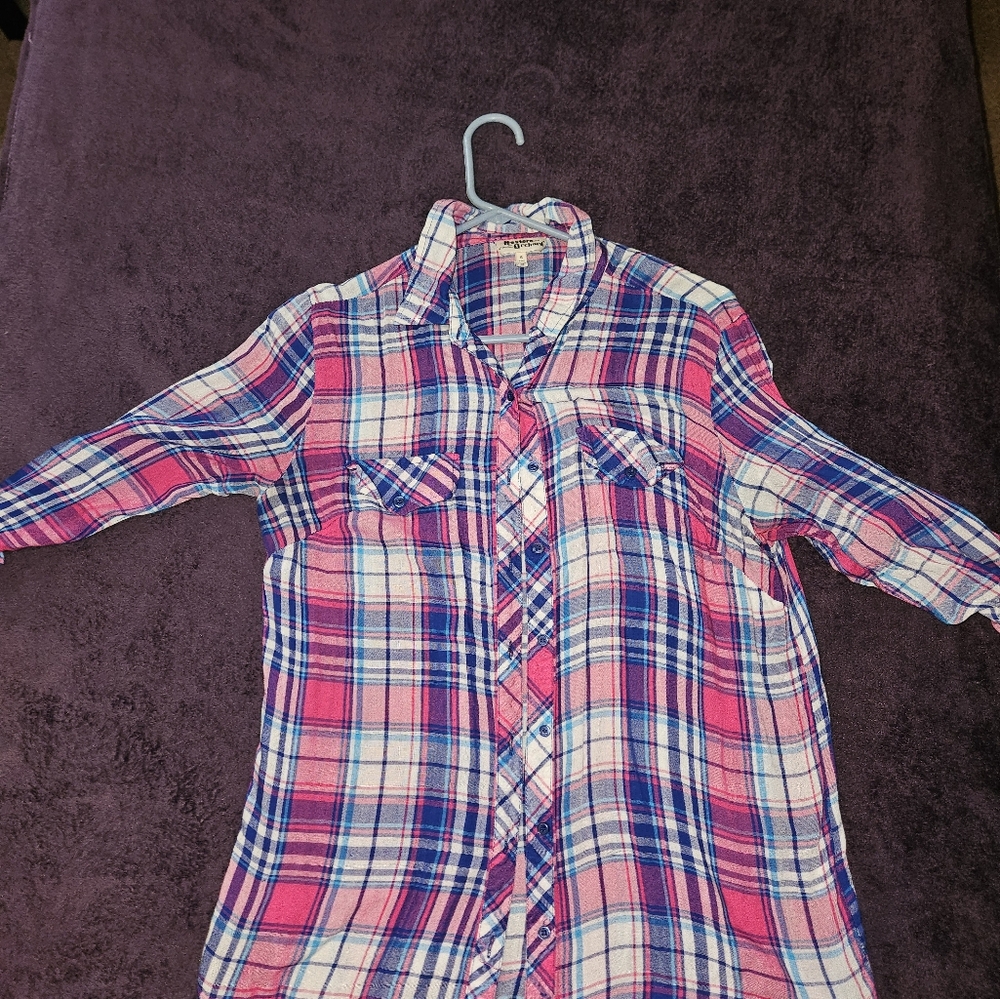 Ladies Button Up